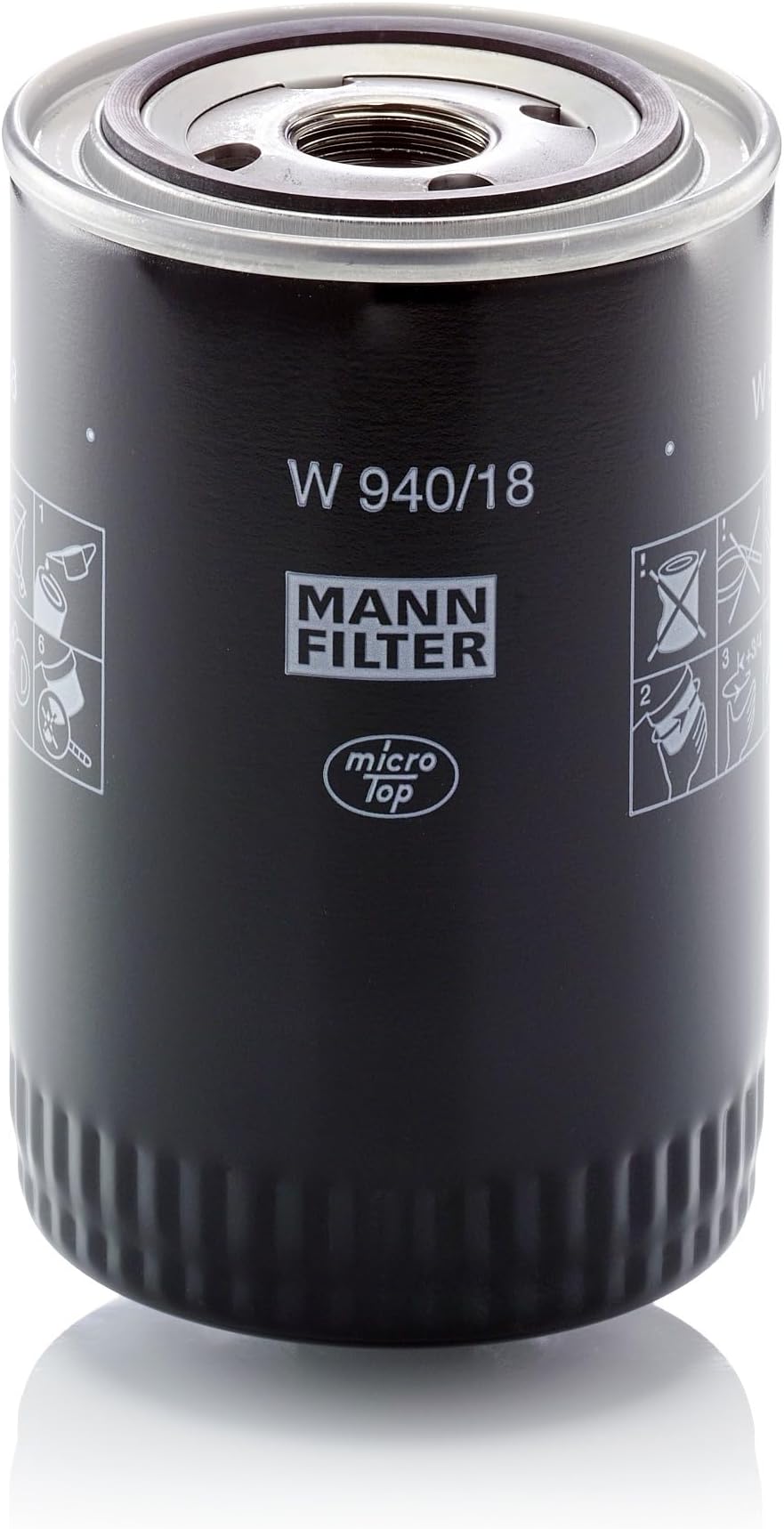 MANN-FILTER W 940/18 Oil Filter - for Off-Highway Applications