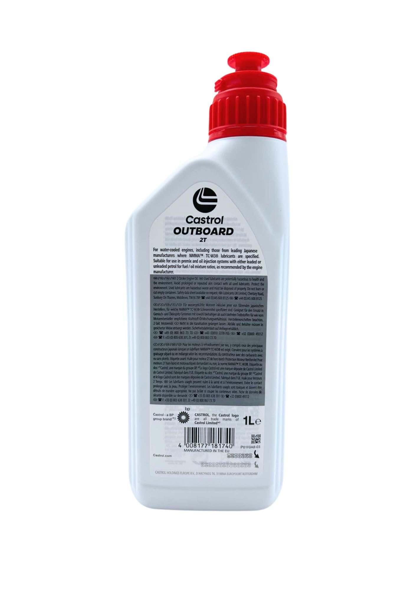 Castrol Edge 0W-30 Motoröl – 3x1 Liter, Mit ACEA C3, API SN, Inkl. Geschenkbeutel & Flaschenöffner
