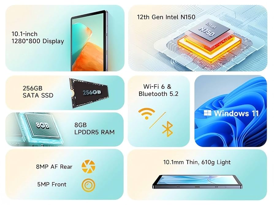 Amazon.co.jp: CHUWI 2in1タブレット 【付属キーボード】 N150