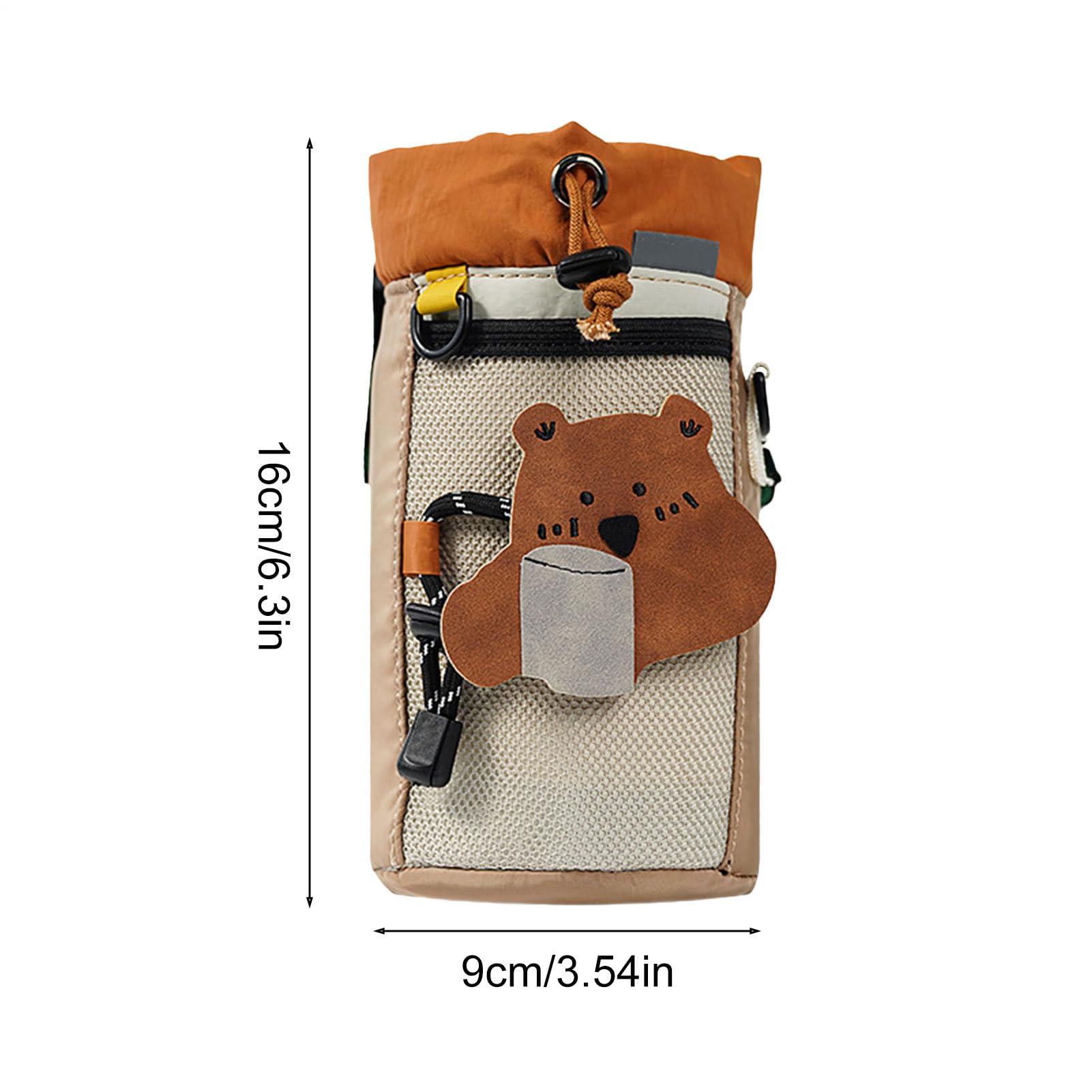 Portaborraccia da Bici Impermeabile stabile sacca da 1.3L | Portaborraccia da Moto per Ciclismo Escursionismo Campeggio Mountain Bici Gara Fitness Sport Viaggi Outdoor Scooter Sedia a