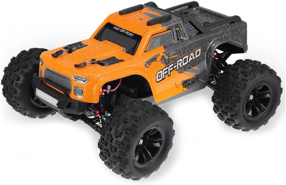 Helidirect MJX MEW4 M163 1/16 Scale 4WD RC Truck, 39KMH Fast RC Car for Adults with 2.4GHz Transmitter - Off-Road RC Car Kit