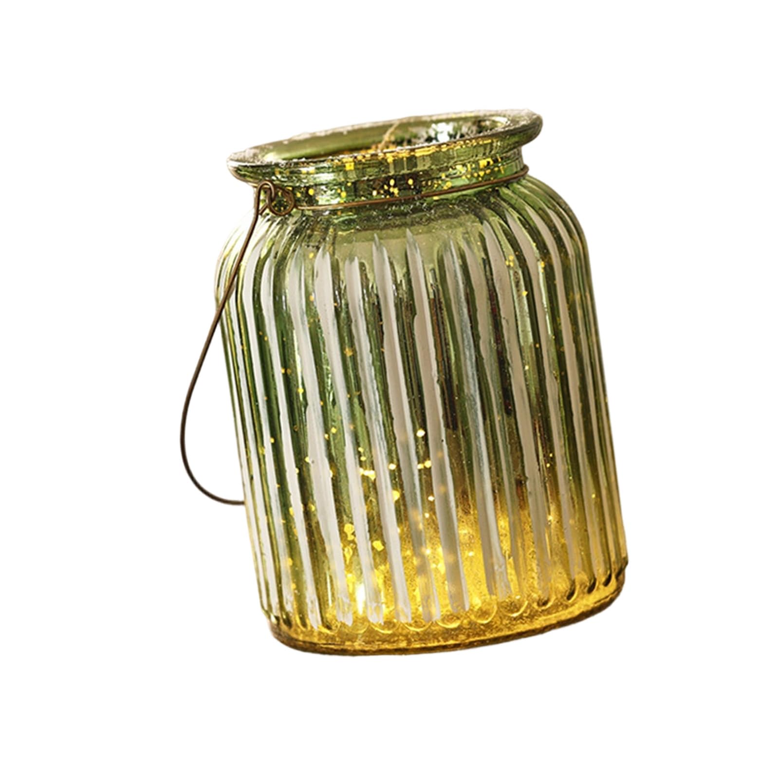 Vases en verre pour décoration de table à manger et étagère