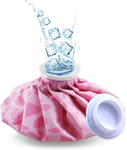 Miniatura 8 de Bolsa de hielo reutilizable para lesiones, bolsa de hielo para lesiones, bolsa de agua caliente para terapia de calor y frío, bolsa de hielo sin