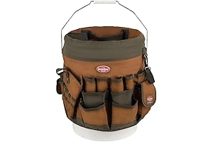 BucketBoss Bucket Boss 5-Gallon Bucket Canvas Tool Holder and Organizer