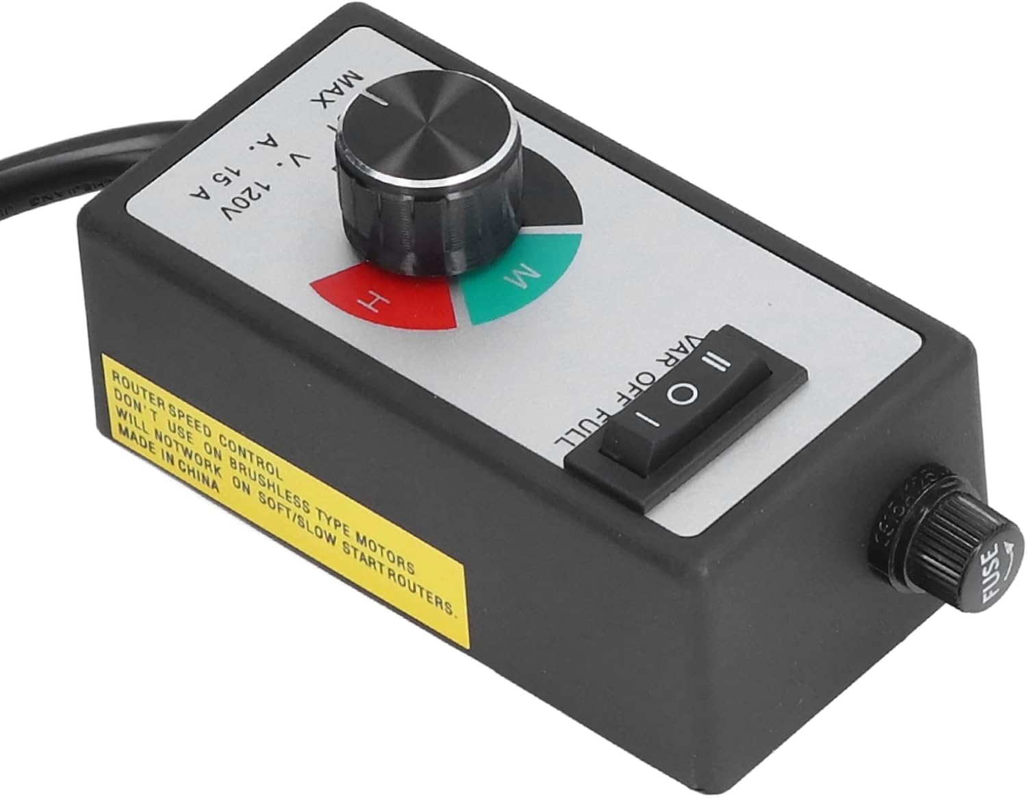 Sonew Multifunctional 1500W Fan Speed Adjuster Controller with Safe and Settings