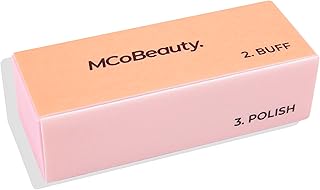 MCoBeauty - Cubo de pulido de 4 vías para uña...