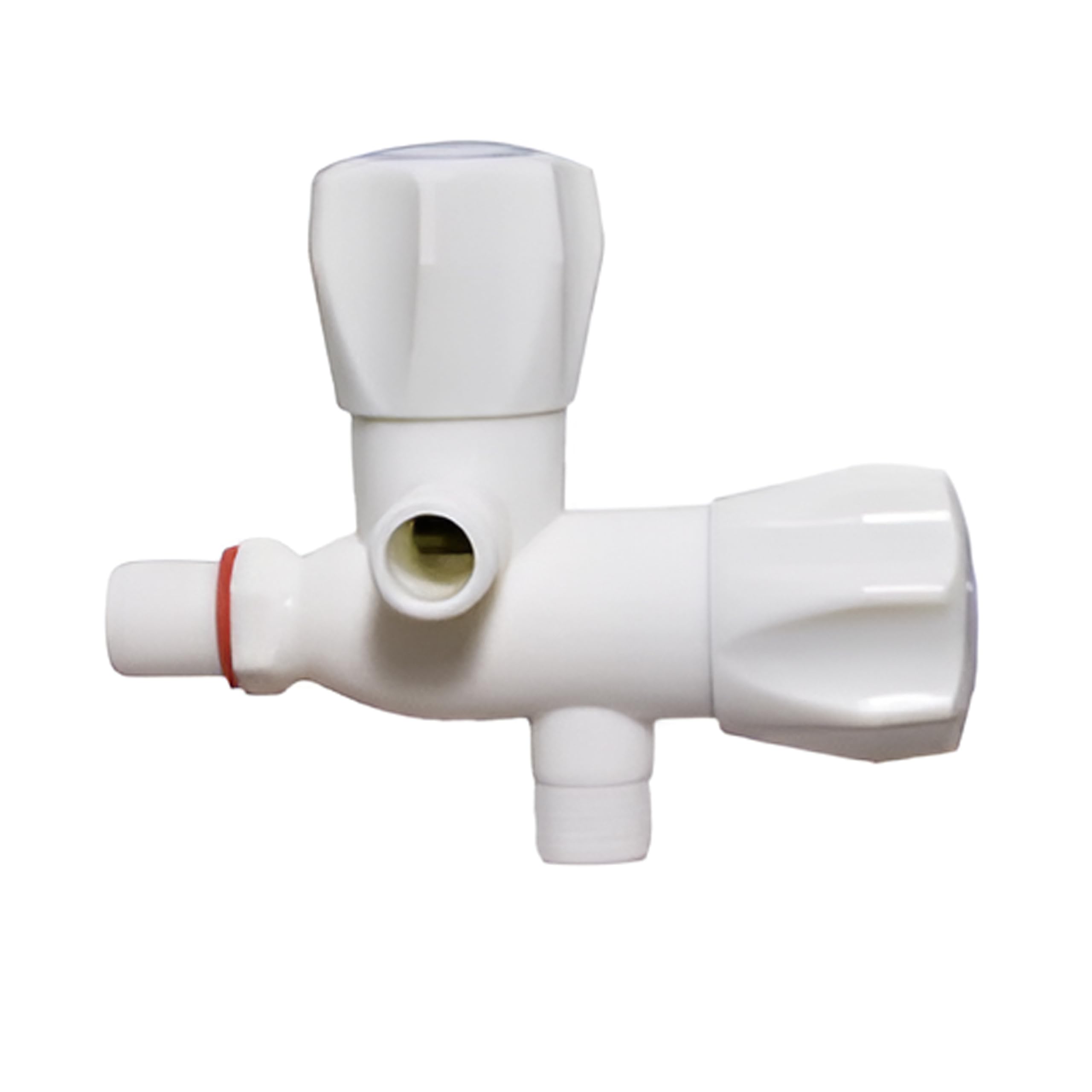 BATHIFI PVC 2 in 1 Angle Valve Tap/Stop Cock for Hot & Cold Water in Kitchen & Bathroom (B0CM6JJ354) Amazon Price History, Amazon Price Tracker
