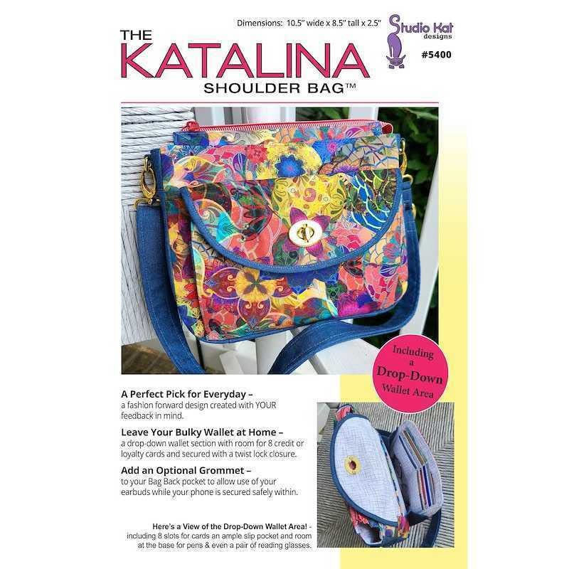 Studio Kat DesignsKatalina Shoulder Bag Pattern, Multi