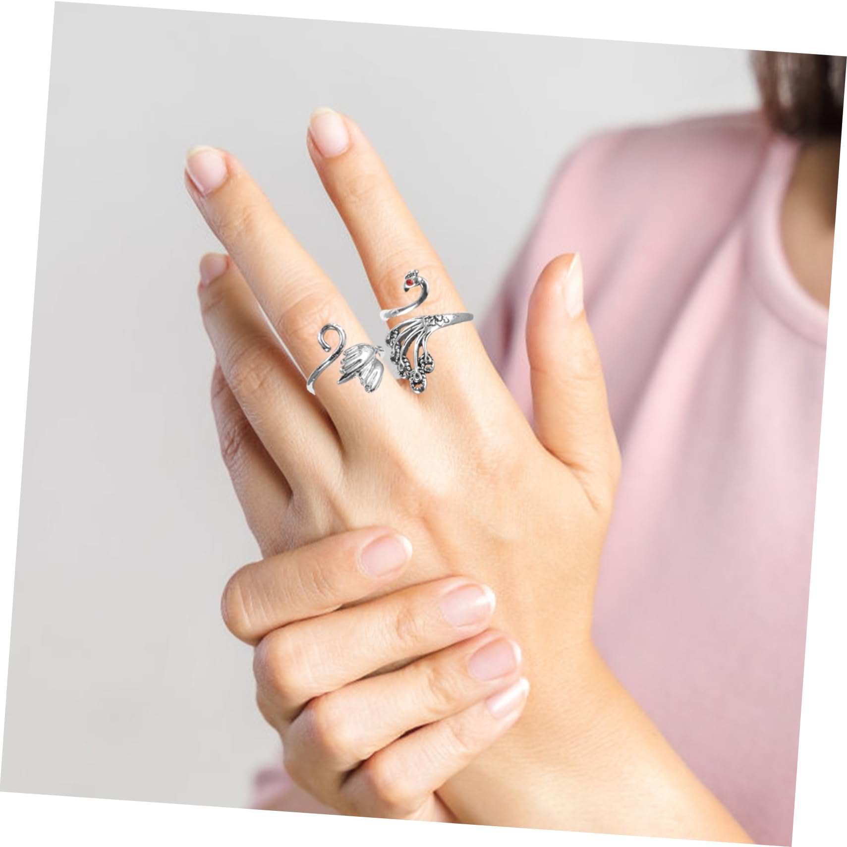 HOMSFOU 5 Set Uncinetto Regolabili da Tensione per Lavoro Accessori Versatili per Cucire E Fai da Te per Uncinetto E Intrecciatura 6 Pezzi*5
