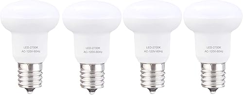 Miniatura 7 de Bombilla LED R14 E17, bombilla LED de 3 W, reemplazo de lámpara incandescente de 30 W, 4000 K (blanco natural), mini reflector reflector no