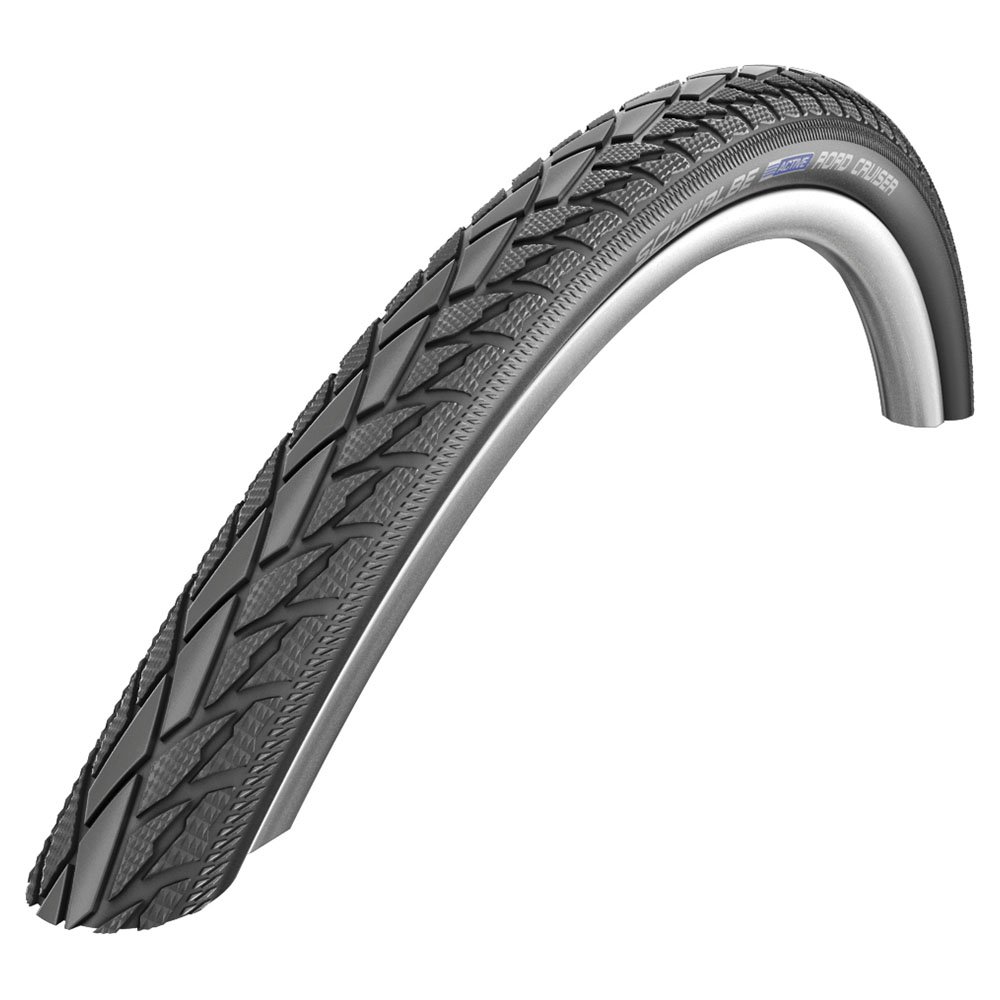 SCHWALBERoad Cruiser Active Line Twin Skin K-Guard SBC Wired Tyre - Reflex Black, 20 x 1.7 Inch