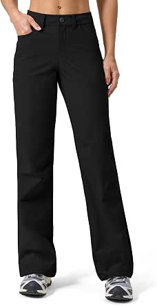 Willit Women’s Hiking Pants Quick Dry UPF 50+ Stretch Travel Work Pants 5 Pockets Water-Resistant 29"/31"/33"