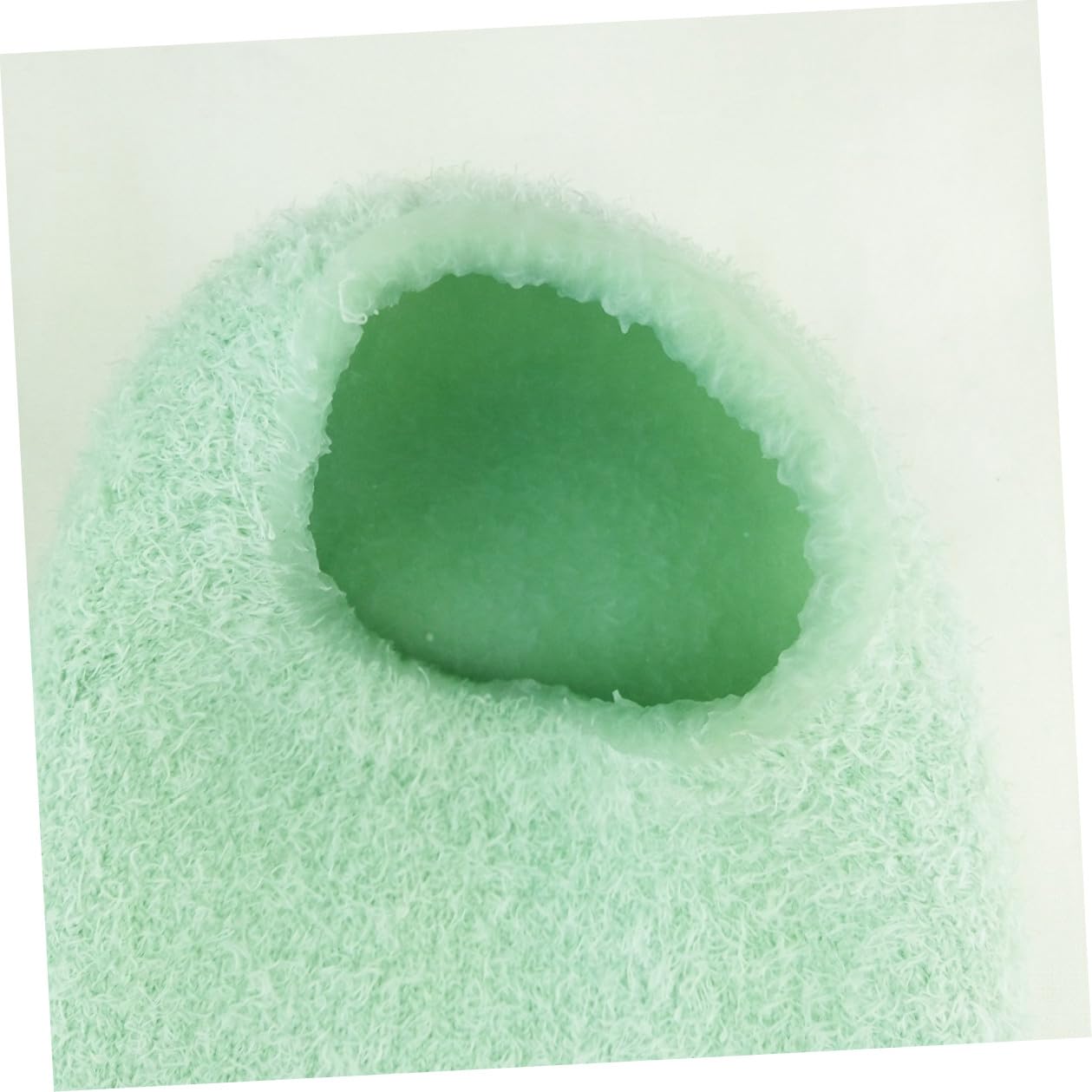 Cabilock 2 pares Guantes de Gel Hidratantes Exfoliantes para Manos y Pies para Cuidado Spa Blanqueamiento y Suavidad de Cutículas y Durezas Pack con Guantes y Calcetines Verdes