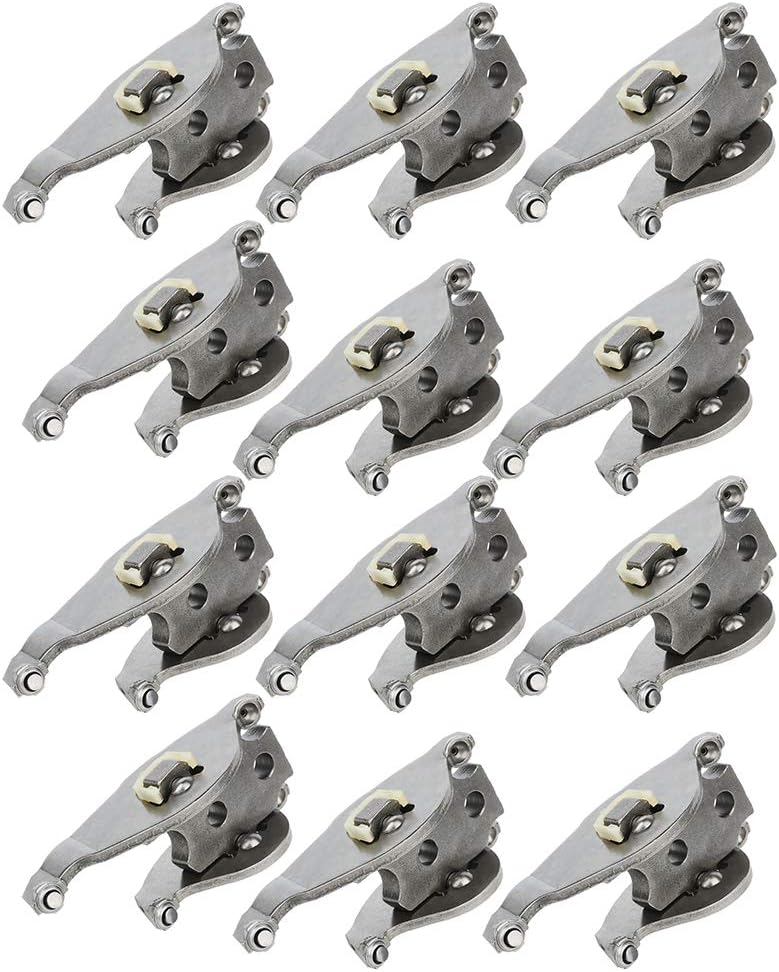 SCITOO 8C3Z-6A588 Diesel Intake Rocker Arm Carrier Complete Fit for 2008-2010 for Ford F-250 Super Duty for Ford F-550 Super Duty for Ford F-350 Super Duty Engine Valve Rocker Arm 12PACK