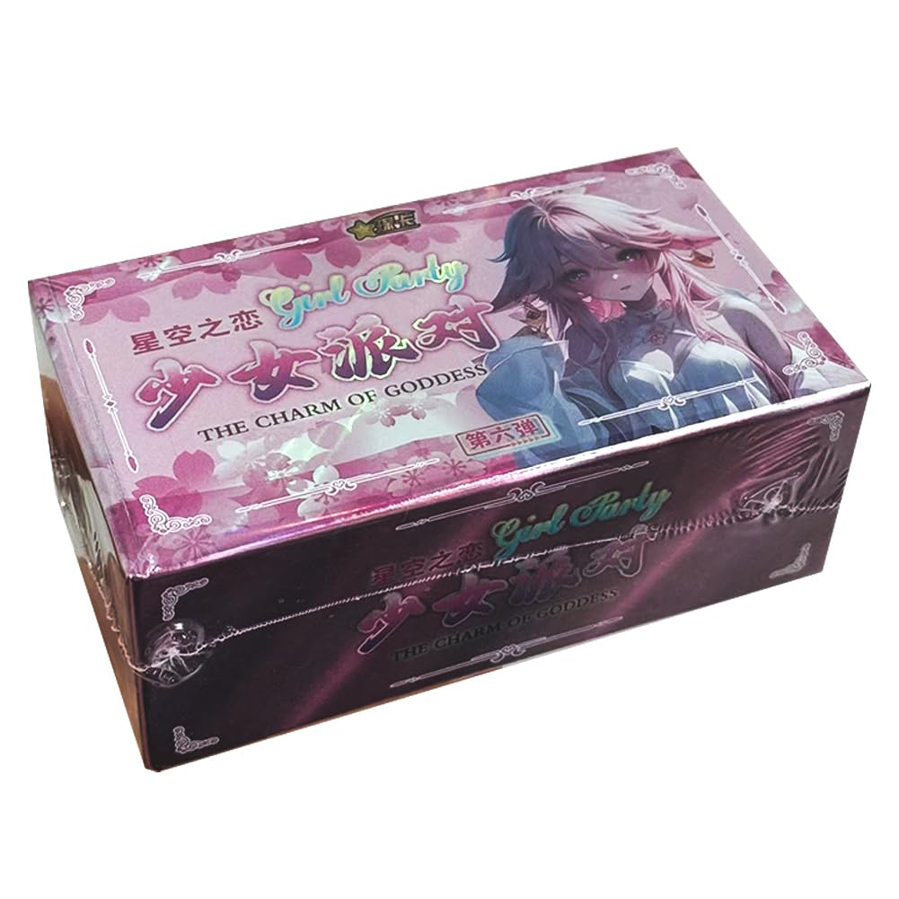 KUPAIDE Halloween Night - 1 Box, MEIKA Series TCG Anime Girl Cards Collection (WSJZY)