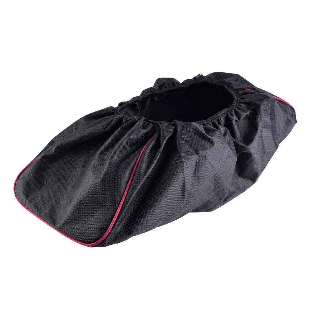 Copertura per verricello per auto, copertura per argano nero impermeabile antipolvere con fascia elastica, capacità da 8.000 a 17.500 libbre SUV rimorchio, impermeabile antipolvere per SUV, nero