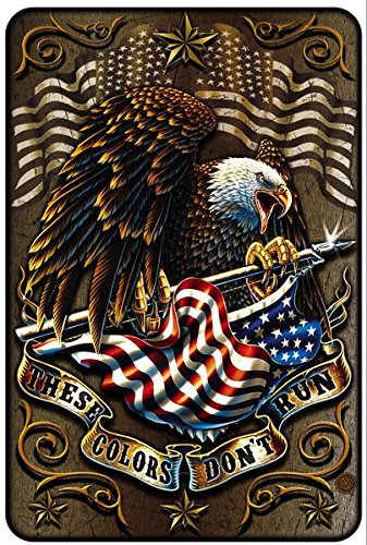 Erazor BitsWall Decor Signs, Parking Sign & Man Cave Decor– 8x12 Metal Wall Art Décor – Gifts for Men, Metal Bar Sign (Colors Don’t Run)