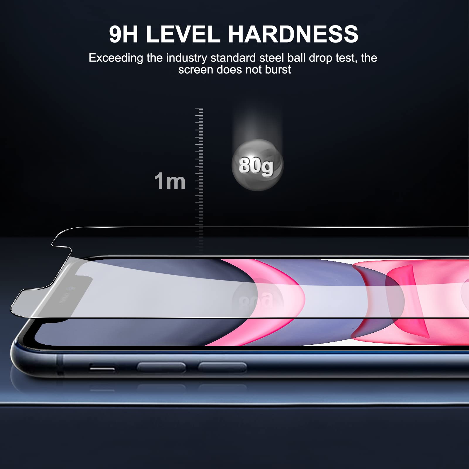 2 PZ Vetro Teperato Per IPhone 11 E 11 Pro ax - Protezione Schero