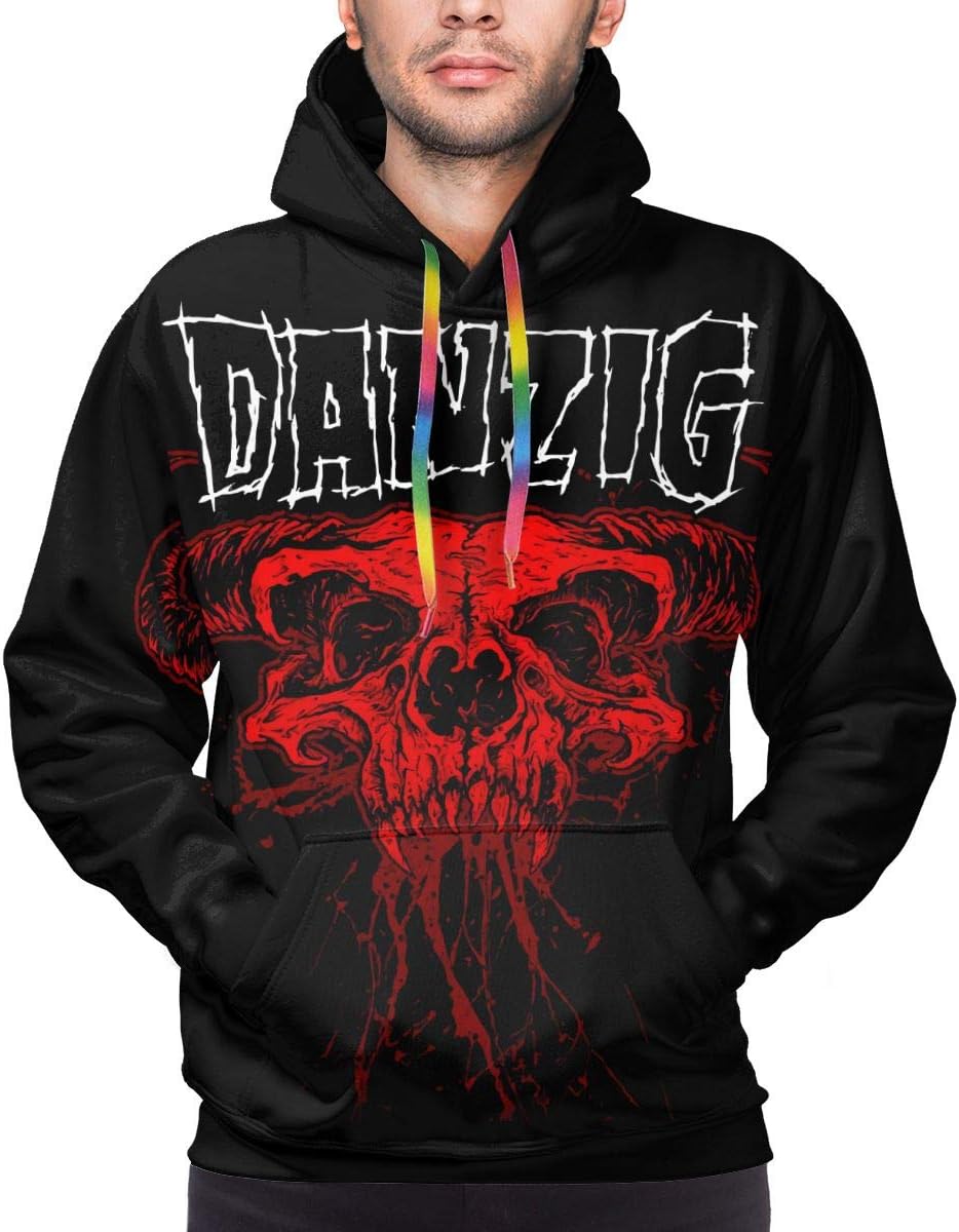 Danzig Hoodie Men's Novelty Hoodies Sweatshirt 3D Printed