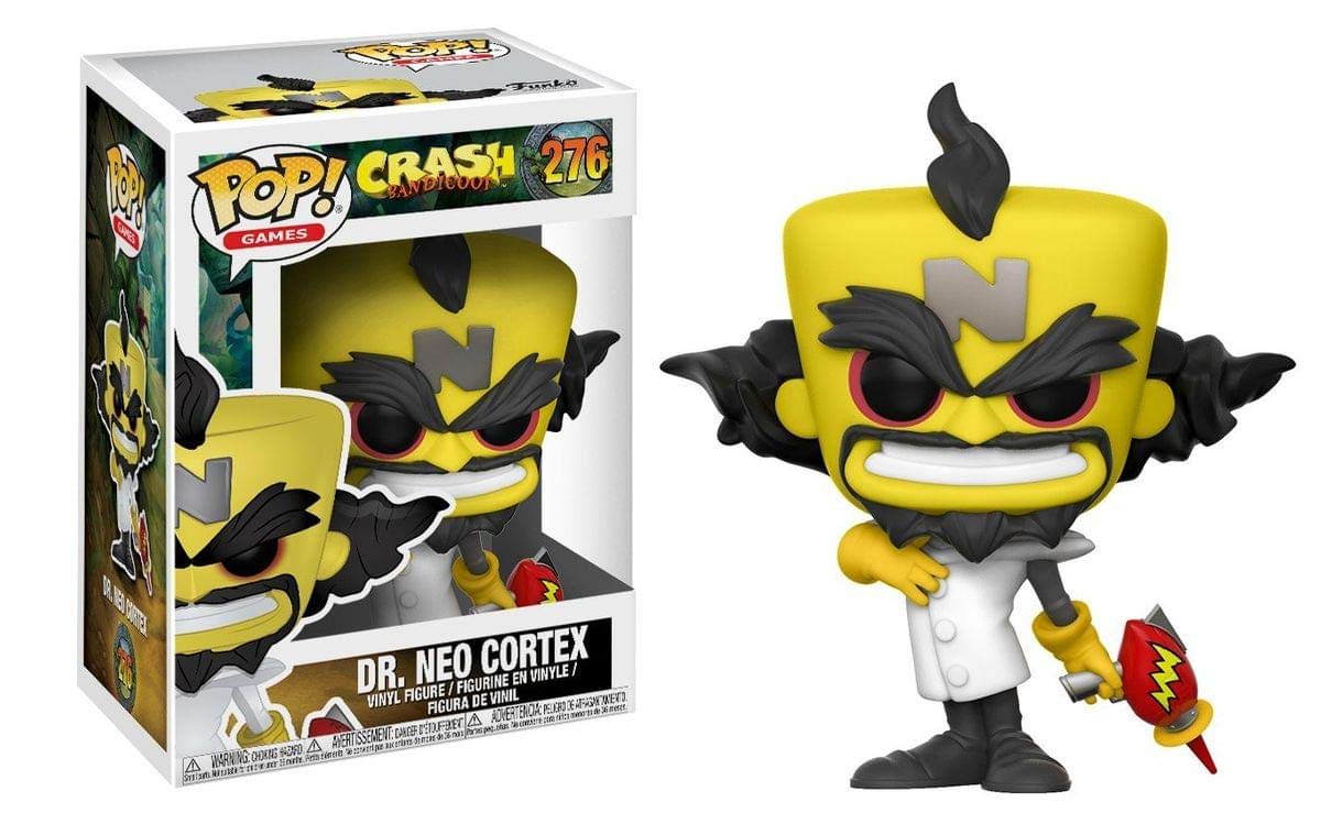 Amazon.com: Funko Pop! Games: Crash Bandicoot Neo Cortex