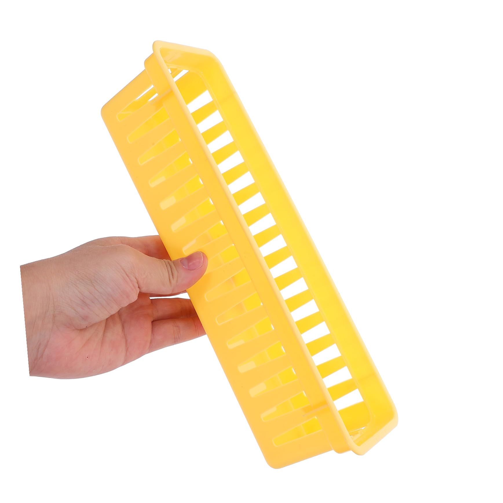 PLAFOPE 12 Pezzi Cesti Organizer Rettangolari Colorati per Scrivania Portapenne e Matite in Plastica Leggera Ampio Spazio Compatto per Ufficio Scuola e Studio