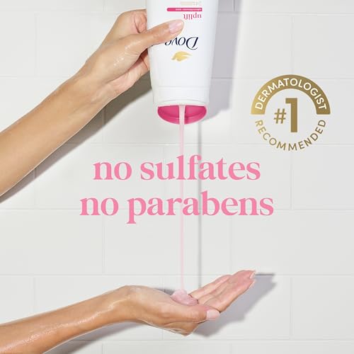 Dove 24hr Lotion Body Wash Uplift Sakura Blossom & Yuzu, 30.6 oz | Hydrating body wash with MicroMoisture and a floral citrus scent - Image 4