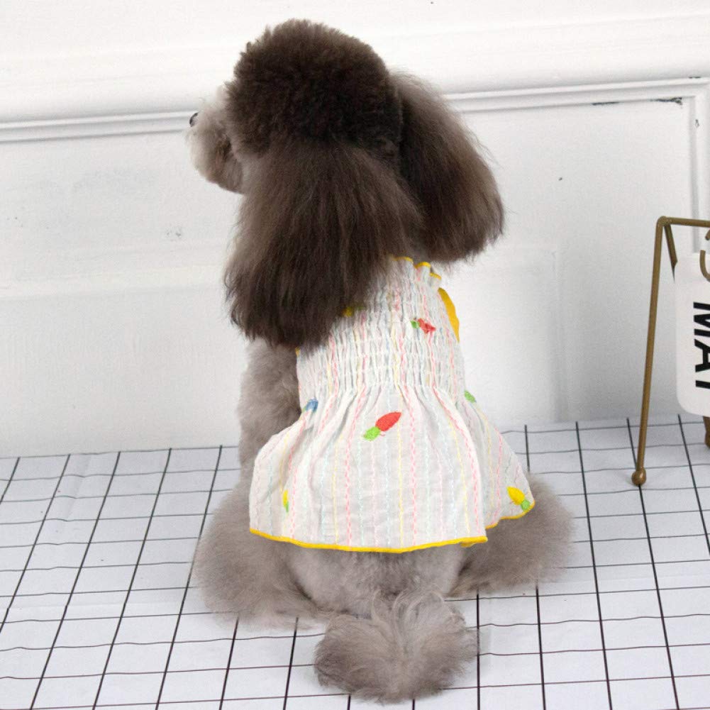 PETCARE Hundekleid Für Kleine Hunde – Schwarz-kariert, Weich, Für Shih Tzu, Chihuahua, Yorkie