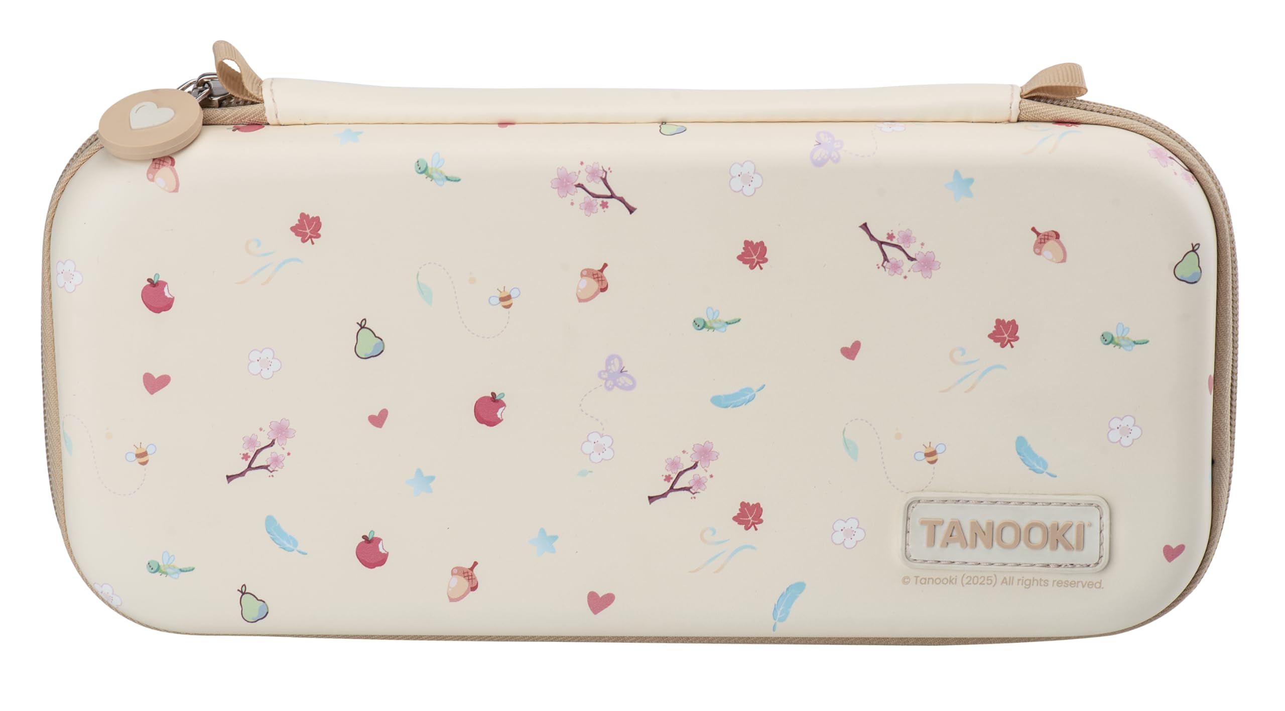TANOOKI Switch 2 Carrying Bag, Adorable Design, Cute Case for Switch 2, Compatible with Switch/OLED/Lite, Interior Space for Games