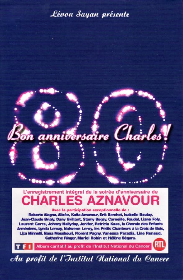 Charles Aznavour : Bon anniversaire Charles