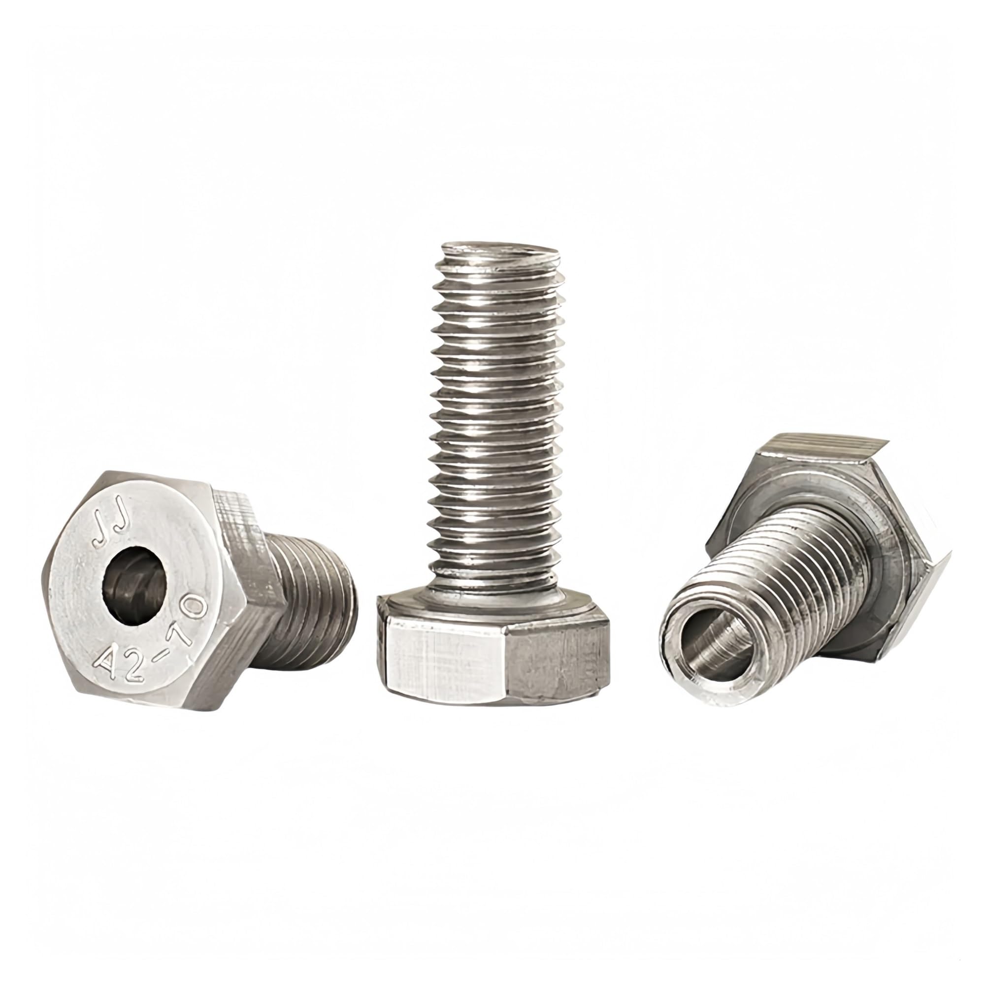 M4 M5 M6 M8 M10 M12 M14 M16 M20 304 In Acciaio Inox Esterno Esagonale Vite Cava Bullone Maschera Macchina Foro Passante(M18x30 1pc)