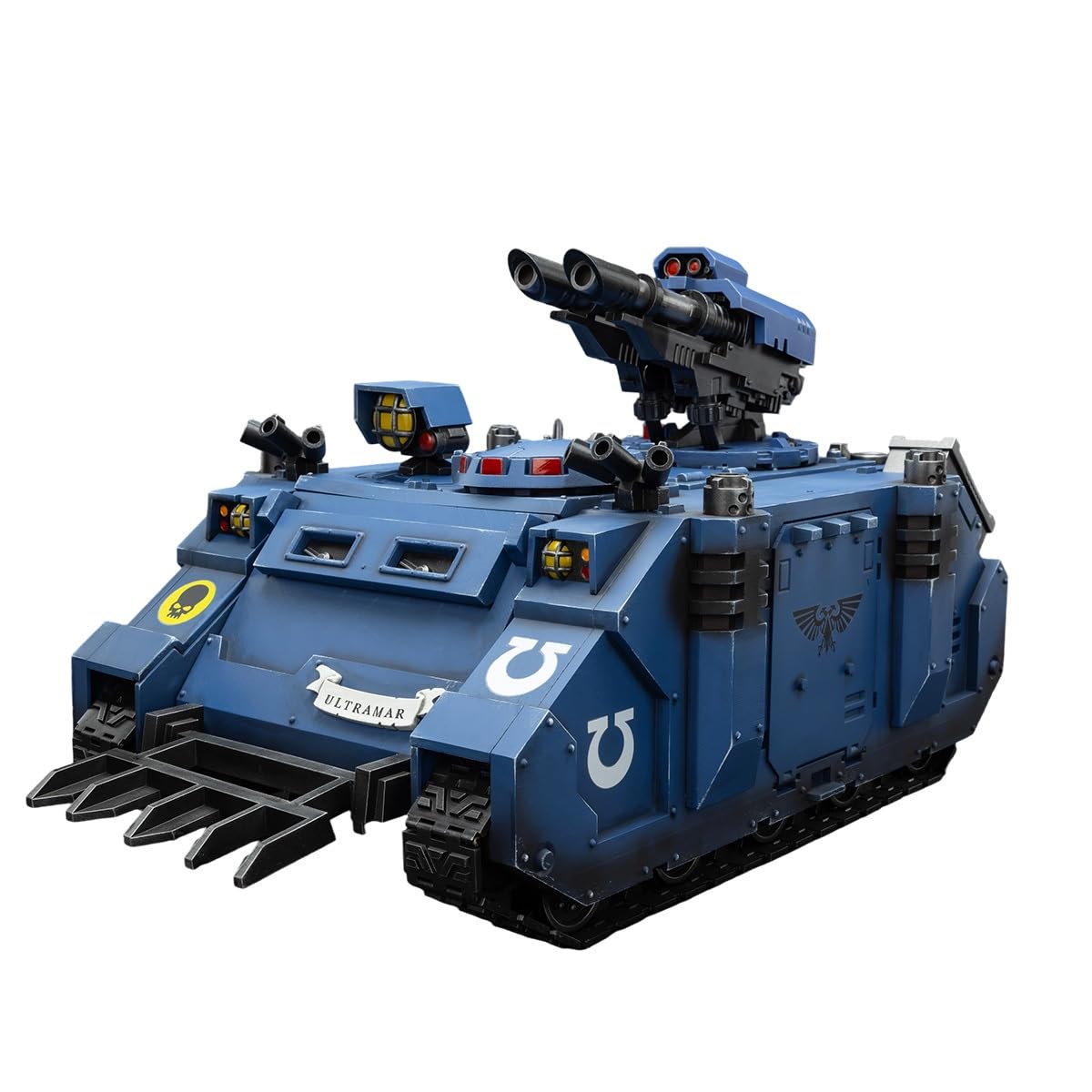 JOYTOY Warhammer 40K: Ultramarines Razorback with Laser Cannon Twin Figurka 1:18