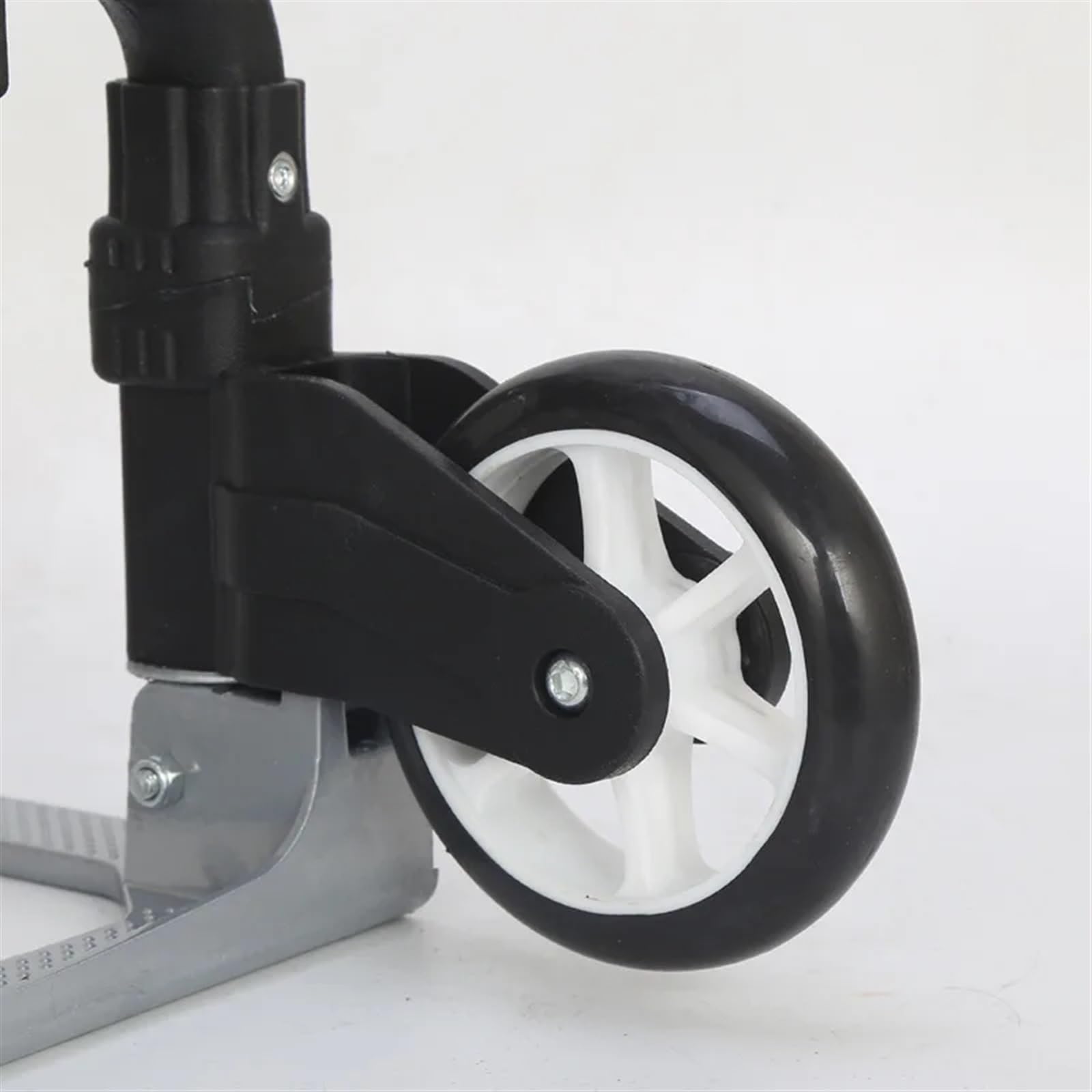 Aluminium Legierung Klapp Hand LKW Tragbare Schubkarre Warenkorb Trolley for Reise Gepäck Einkaufswagen