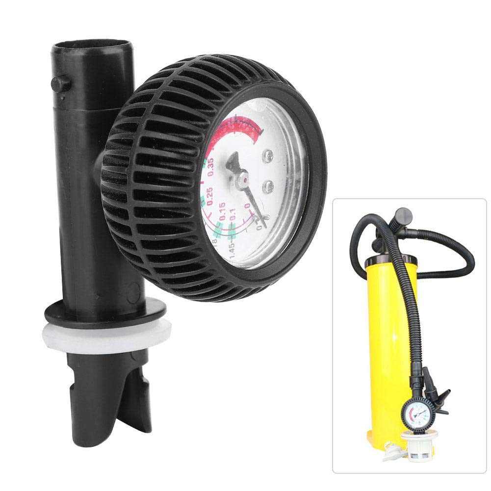 Tbest Aufblasbares Schlauchboot Manometer, Luftdruckmesser Luftpumpen-Manometer Sicherheits Barometer Luftdruckprüfer für Schlauchboot, Kajak, Boot, Surfbrett