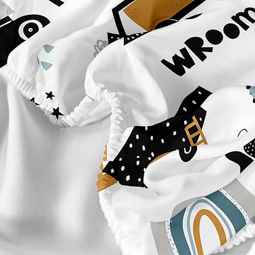 Miniatura 82 de CVHouse Juego de sábanas de mariposa arcoíris tamaño individual para niñas, niños, adolescentes, juego de ropa de cama de 4 piezas con 1 sábana