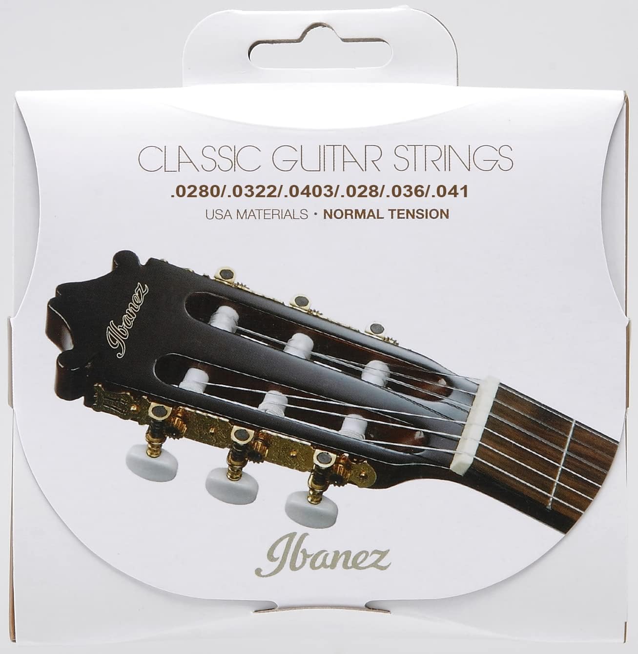 Classical Guitar Strings Normal Tension .0280-.043 ICLS6NT