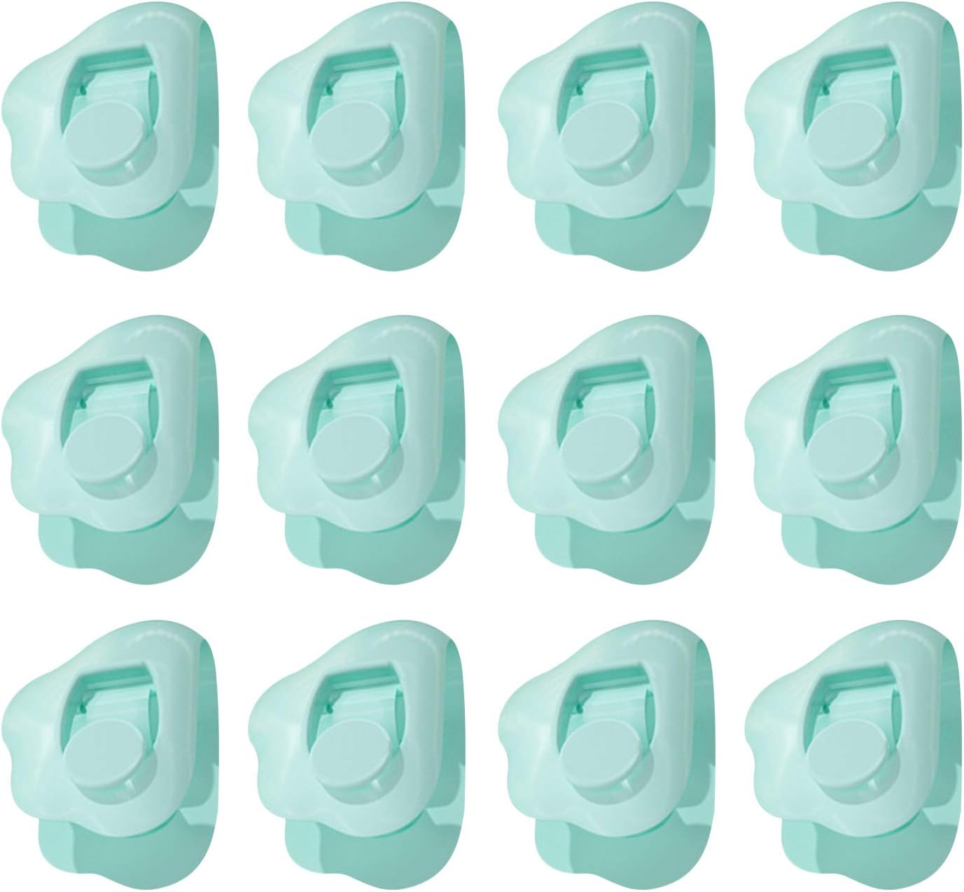 Mousyee Quilt Clips, Duvet Cover Clips, 12 Pcs Cloud Shape Needle Free