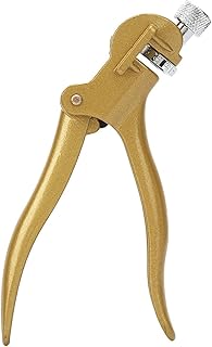 Saw Set Tool, Zinc Alloy and Copper Alloy Saw Set Tool Pliers Sawset Puller Woodwork Hand Tools DIY Accessories Carpentry for Woodworking Saw Blades (Without Magnifier)