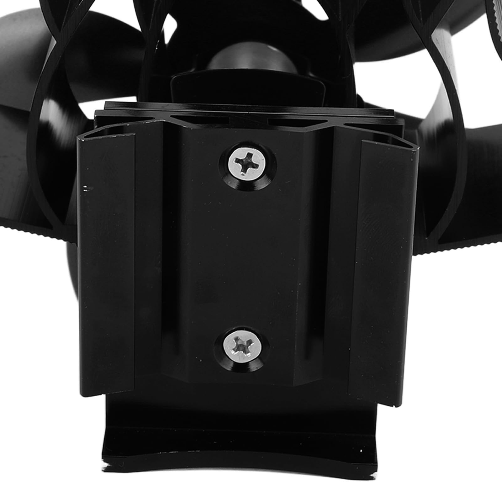 SIXRUN Ventilatore per Stufa a Legna Ventilatore per Caminetto Alimentato a Calore in Lega di Alluminio 7 Pale Design a Basso Rumore da Appendere Alla Parete per Camino Domestico Stufa a Legna