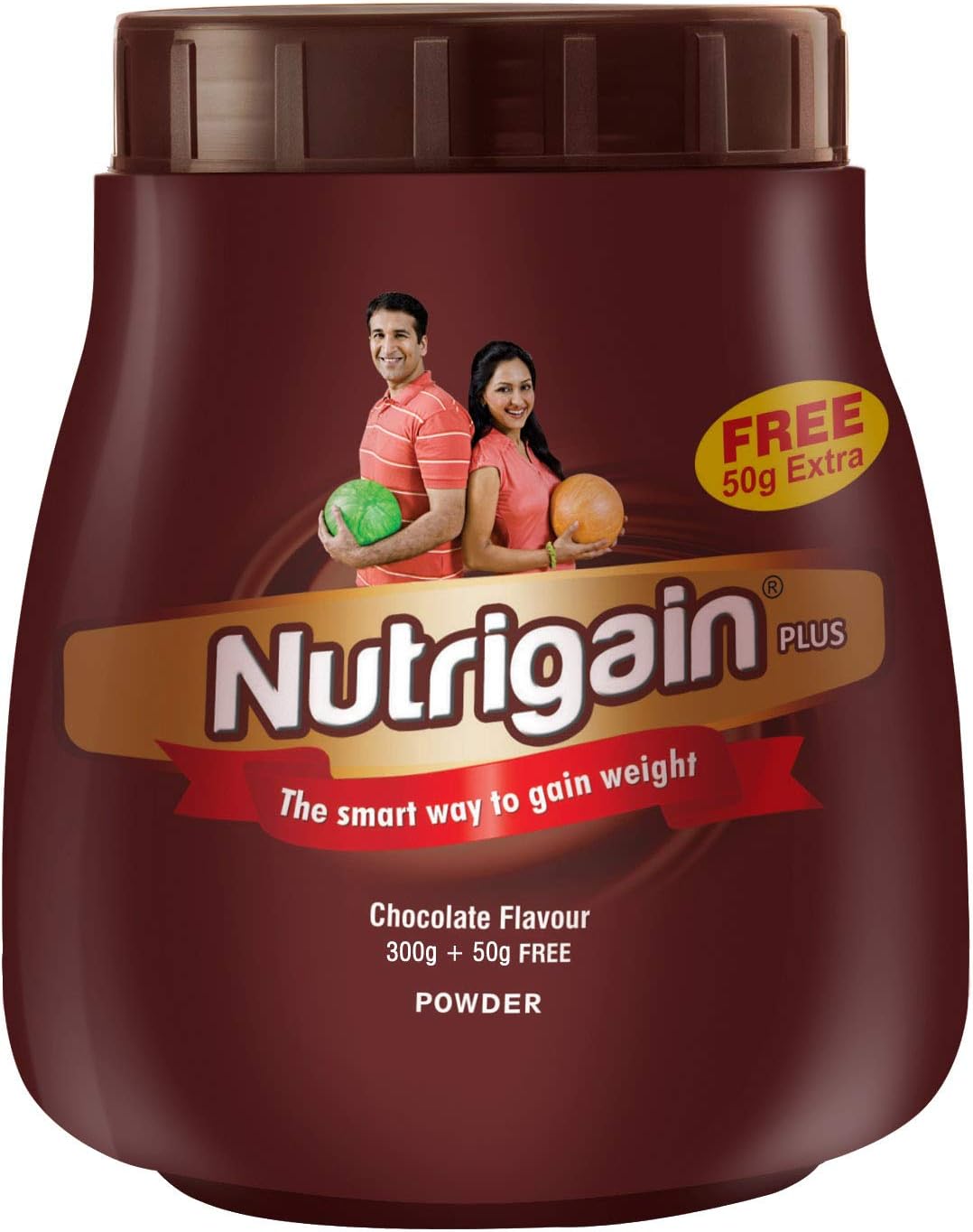 Nutrigain Plus Powder - 300 Gm (Chocolate Flavour)