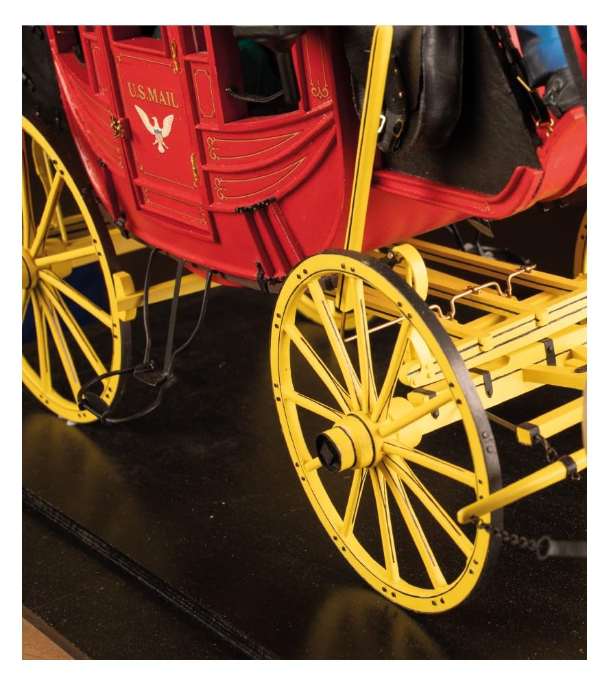 Artesanía Latina Dyliżans STAGECOACH - Legenda Dzikiego Zachodu - Makieta w skali 1/12