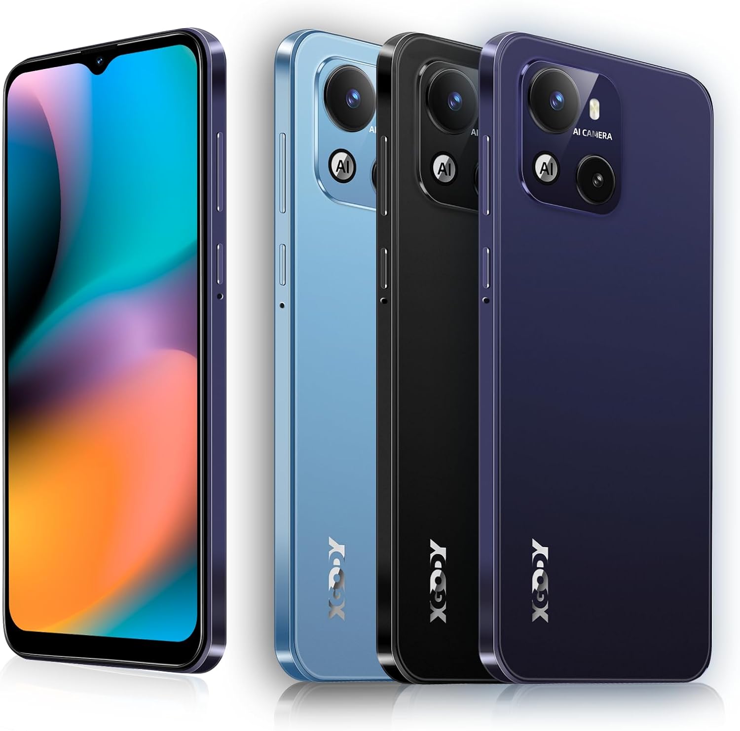 Xgody X18 4G LTE Unlocked Android Phone, 6.3 Inch Cell