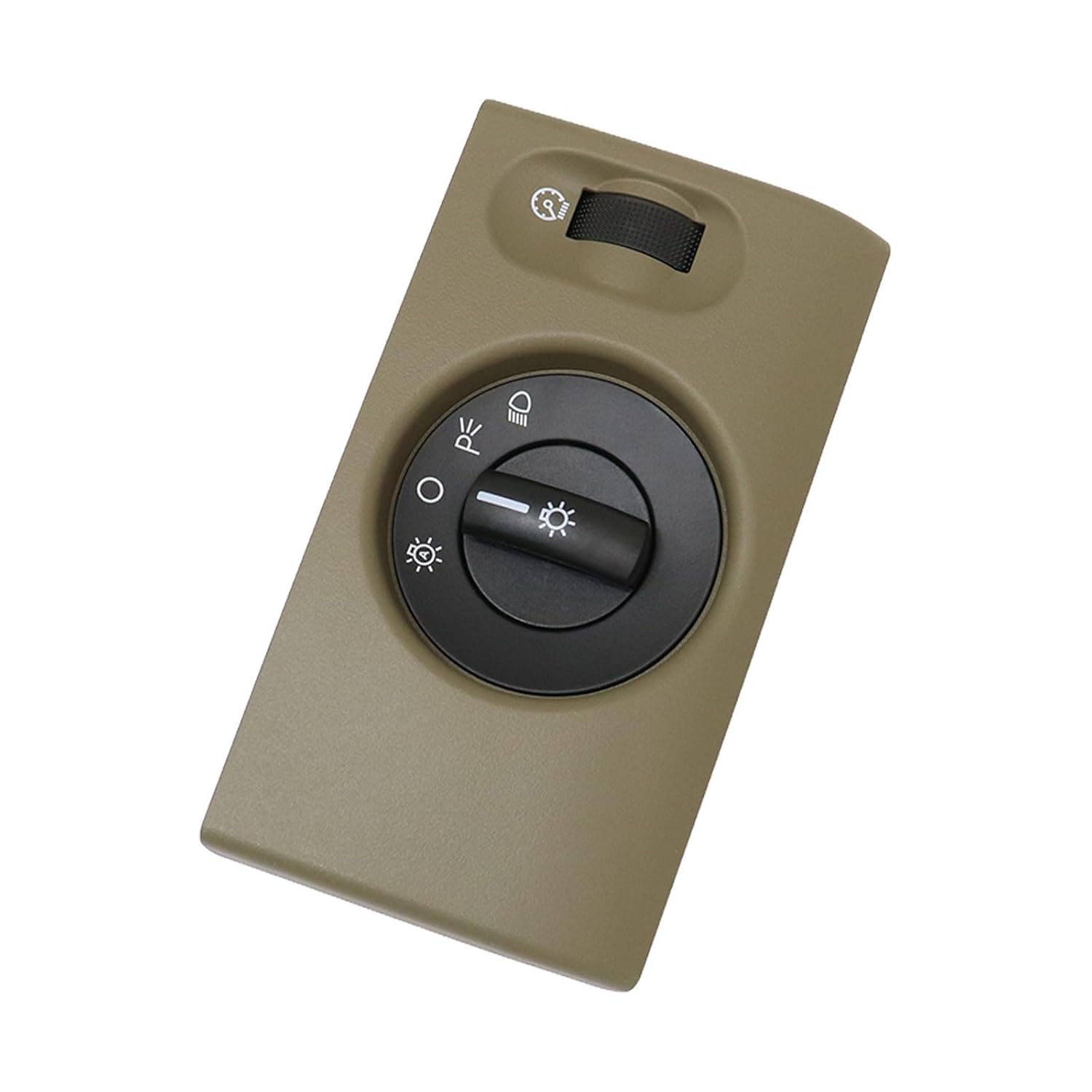 FZJDSD 1PC Brown Headlight Control Switch Compatible with Ford F150 2004-2008 Replace 5L3Z11654DAB Headlight Switch Dimmer Light Head Lamp Control