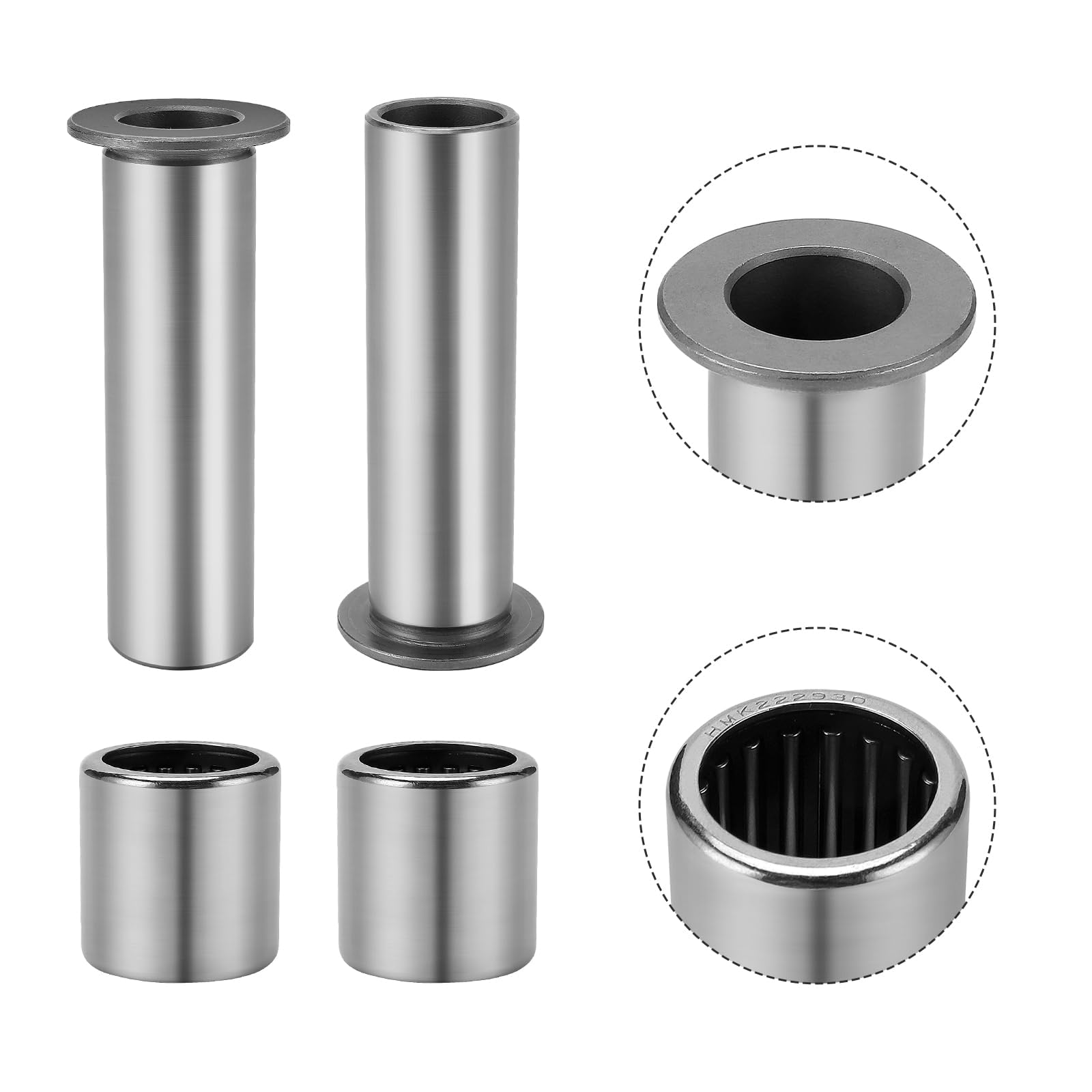 Kit de reparación de bujes de brazo oscilante trasero y sellos para Suzuki LTZ-400 Z400 Quadsport 400Z 2003-2014