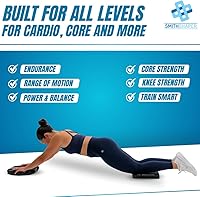 Vista 8 de PRO Ab Squat Roller Dual Mat Bundle (PRO ASR con una alfombrilla para sentadillas y una súper almohadilla)