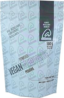 Texturestar Vegan Meringue Powder - 500g (17.6oz) | Just Add Water, Alternative to Eggs for Meringue & Royal Icing, Preservative Free