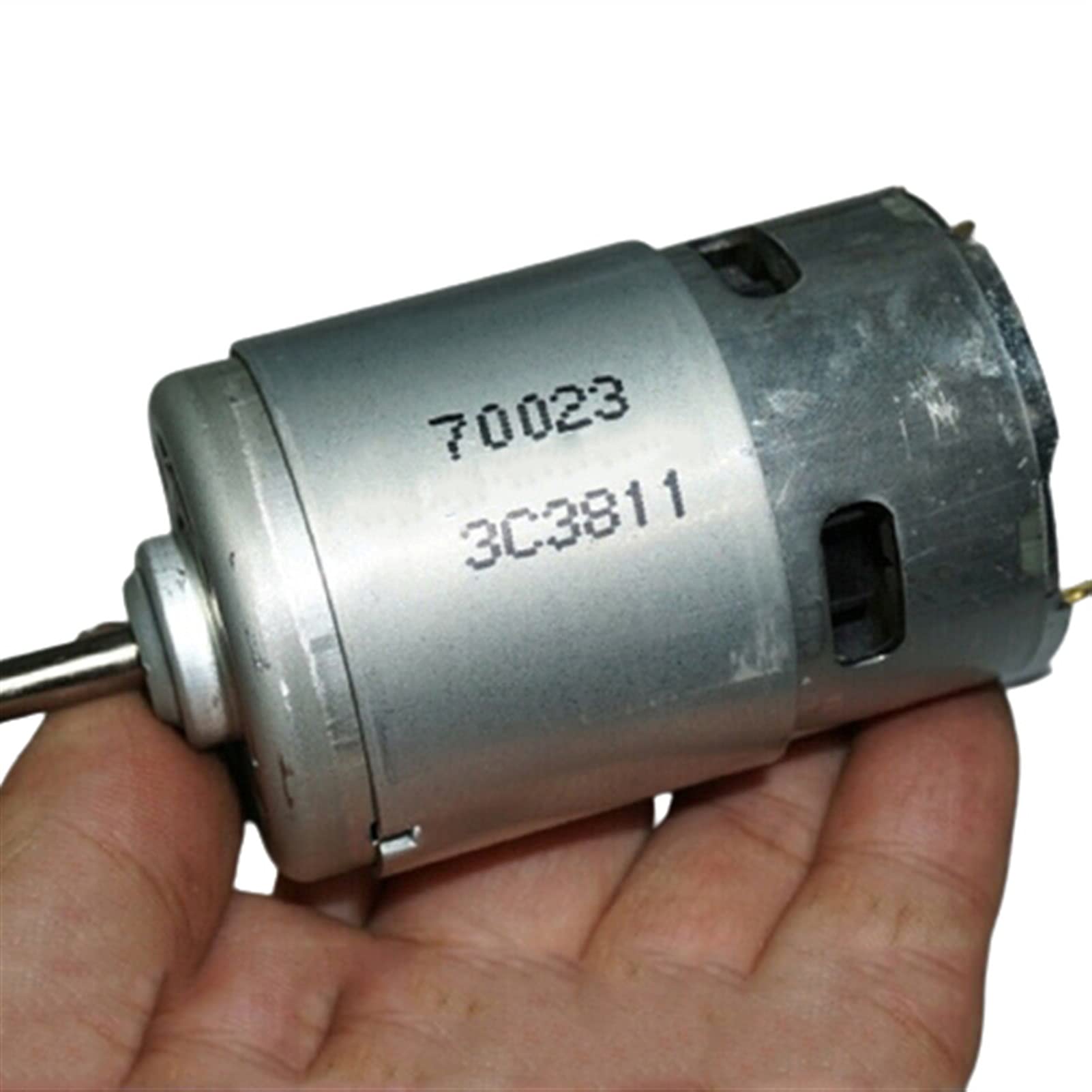 PYouo-DC silnik "zrób to sam". Elektryczny silnik do wkrętarki, DC 12 V-18 V 17000 obr./min, silnik RS775 z wentylatorem chłodzącym, szczotka węglowa o dużej prędkości, narzędzia elektryczne