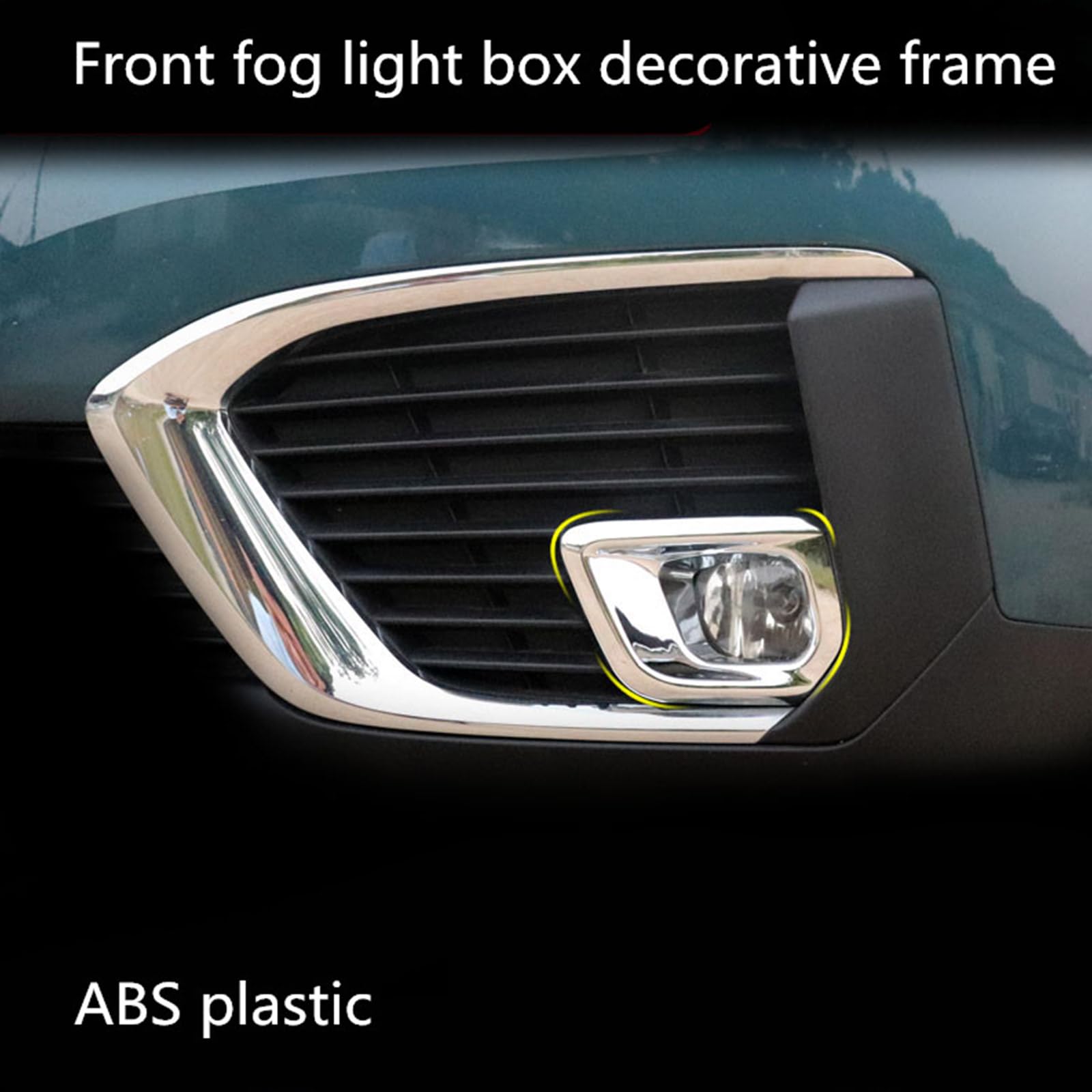 Convient pour 5008 16119191980 16119192080 Couvercle De Lampe Antibrouillard Autocollant Garniture Lunette Décoration Cadre Accessoires Lunette
