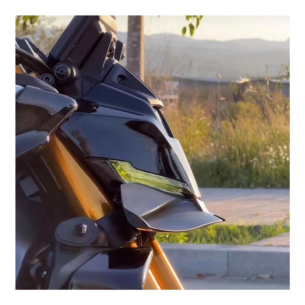 Verkleidungs Winglets Motorrad Für MT-09 MT09 SP 2024 2025 Motorrad Abtrieb Frontspoiler Winglet Flügel Kit Seitenverkleidung Schutz
