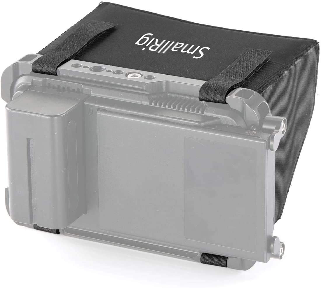 SMALLRIG Sun Hood für Atomos Ninja V Monitor, Sunshade für Ninja V Recorder, NUR kompatibel Ninja V Cage CMA2209-2269