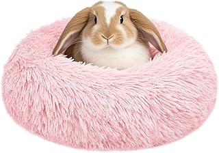 Bunny Bed Rabbit Hideout Large Soft & Comfortable Small Animal Bedding Cozy Bed Mat Warm Hideaway Cage Accessories for Guinea Pig